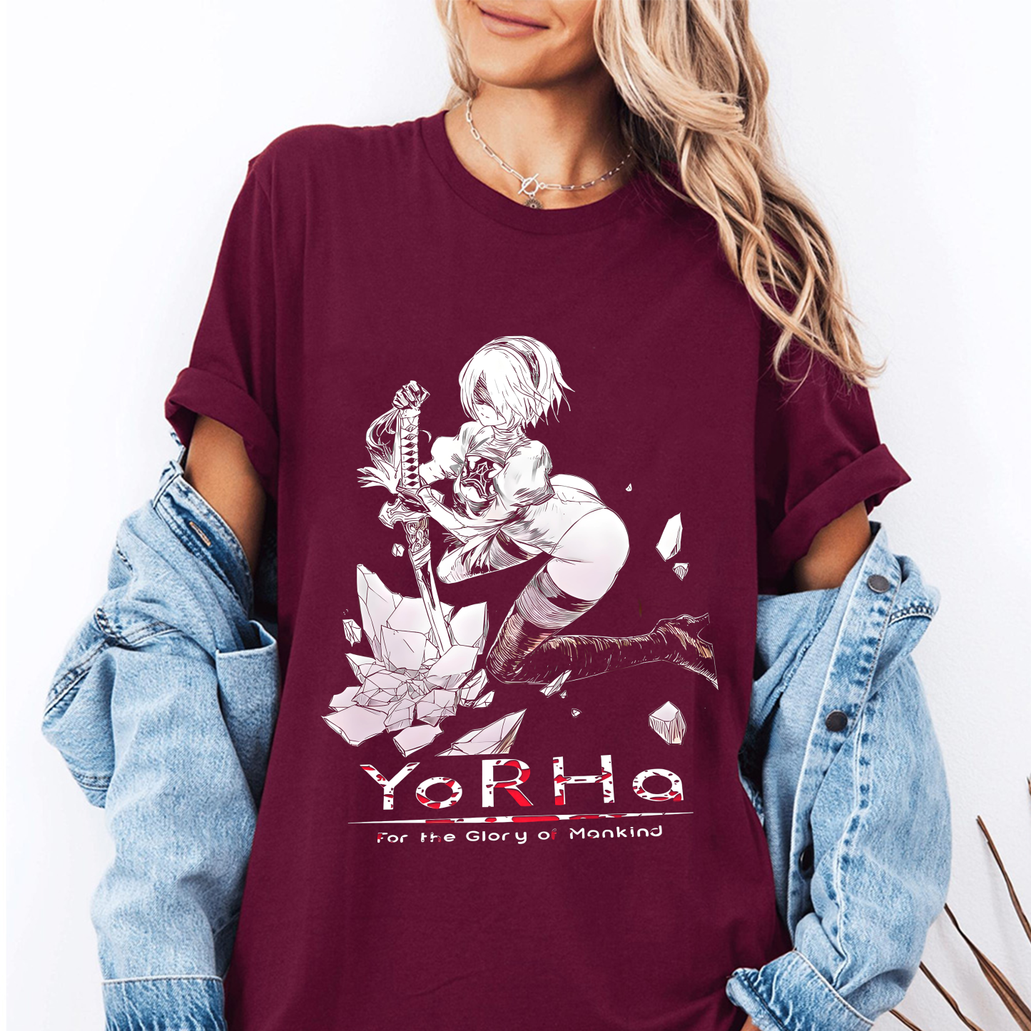 NieR:Automata Unisex Shirt/Crewneck/Hoodie