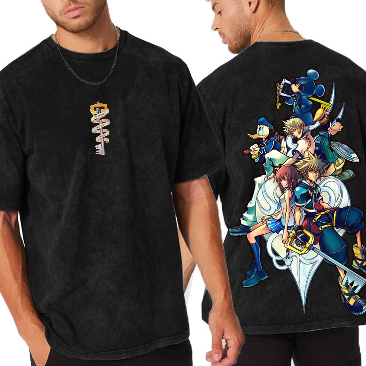 Kingdom Hearts 2 Washed T-Shirt
