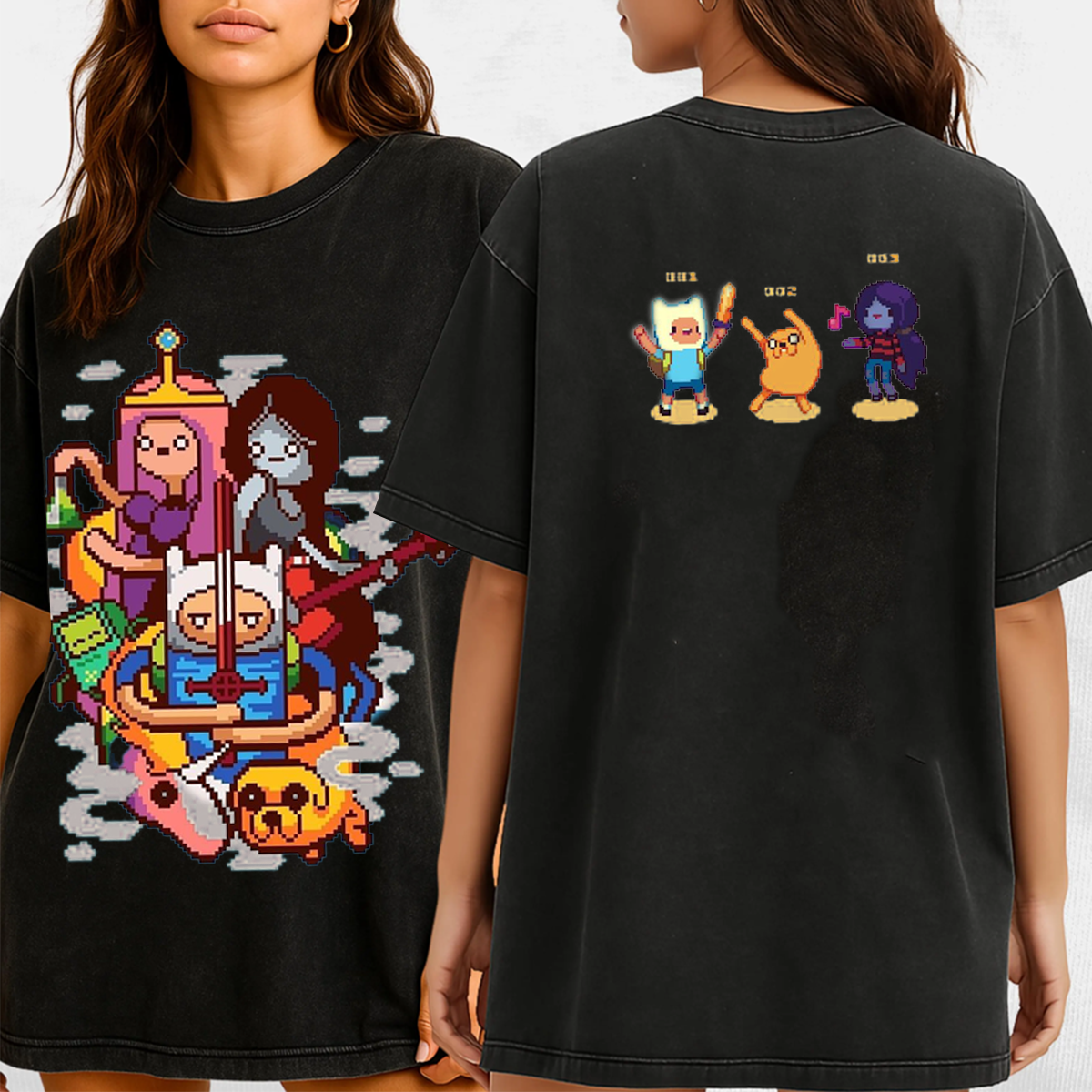 Adventure Time Vintage Washed T-shirt/Crewneck/Hoodie