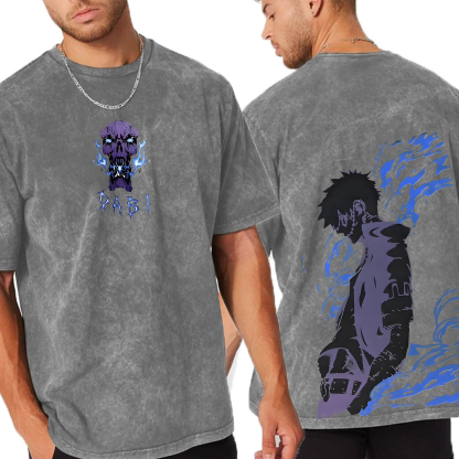 My Hero Academia Summer Streetwear Loose Anime Graphic Print T-Shirt