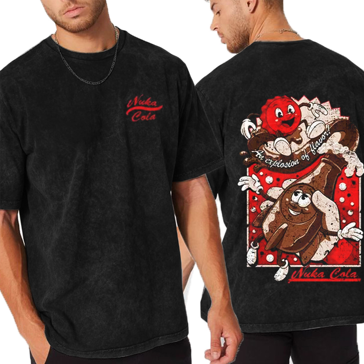 Fallout Nuka-Cola Pin-Up Washed T-Shirt /Crewneck/Hoodie