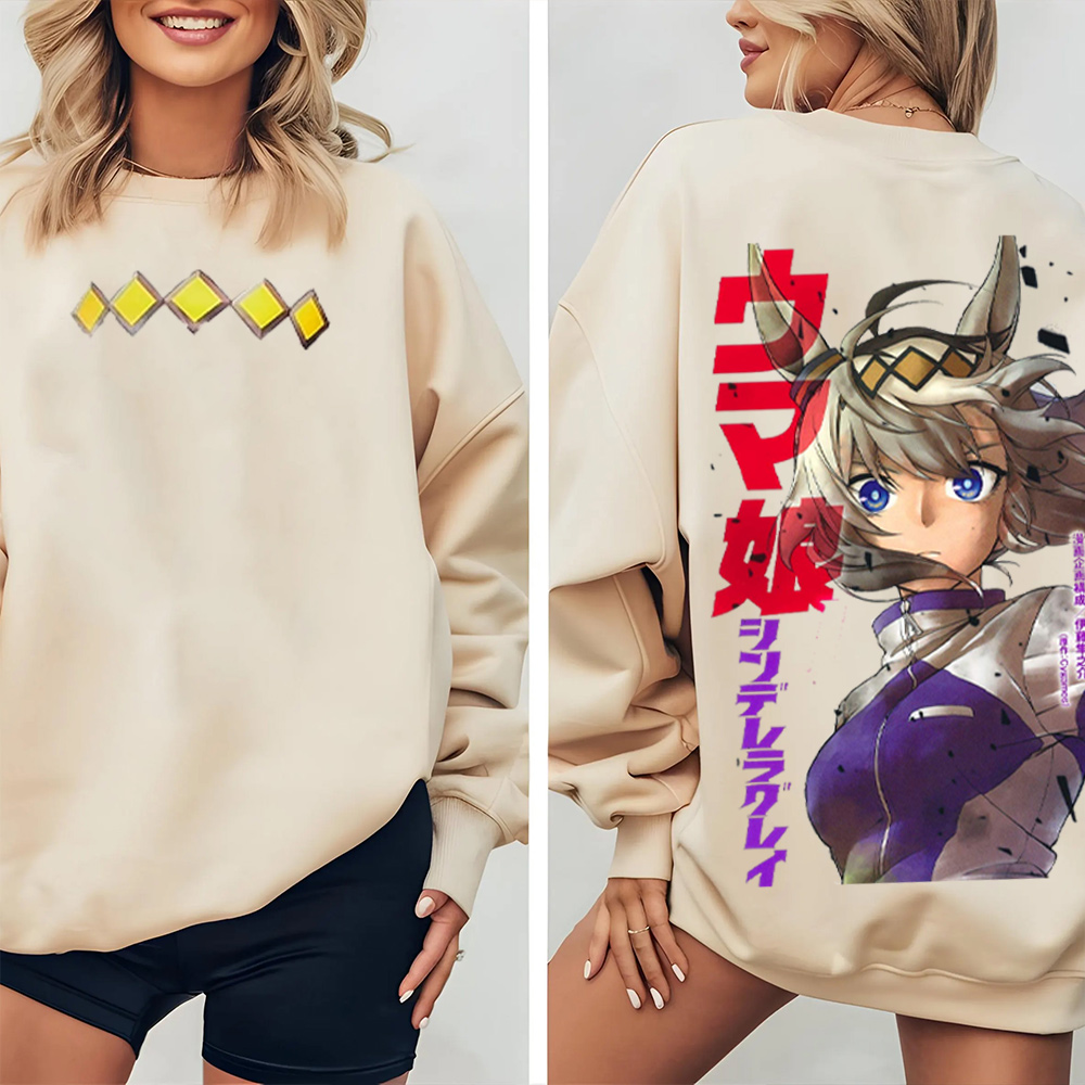 Umamusume Vintage Oversized T-shirt/Crewneck/Hoodie