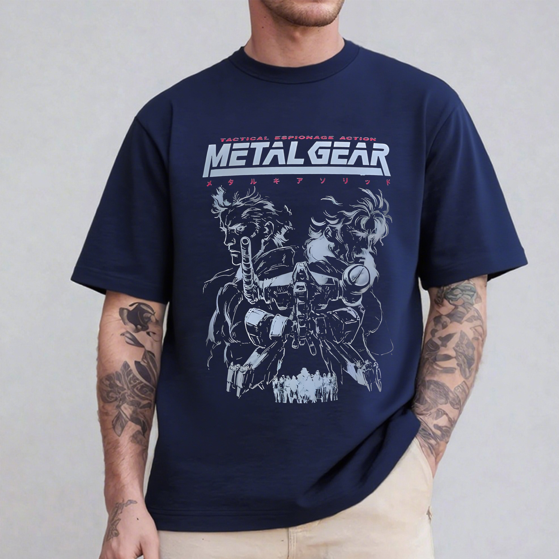 Metal Gear Solid A Hideo Kojima Game T-shirts