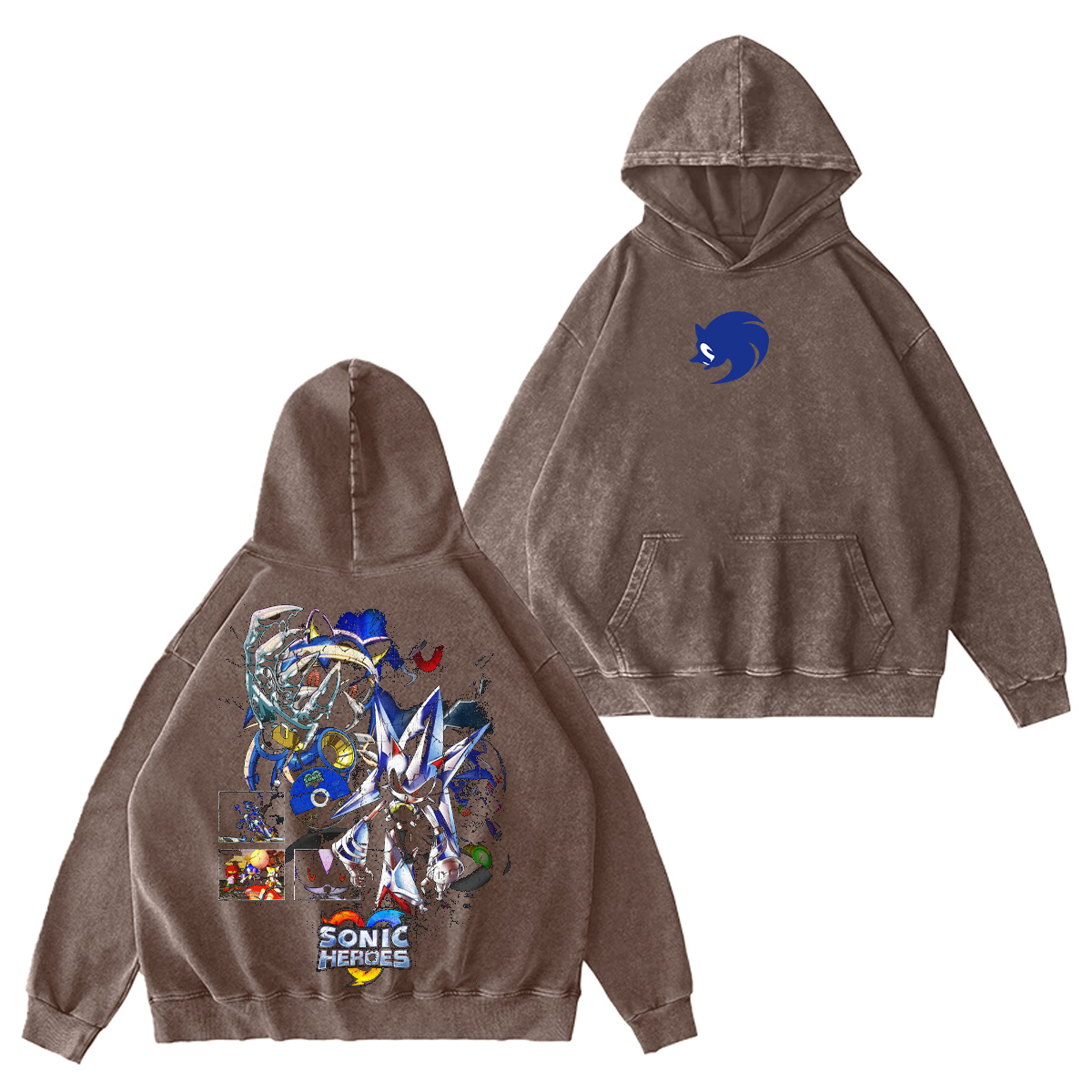 Sonic Heroes Vintage Washed T-shirt/Crewneck/Hoodie