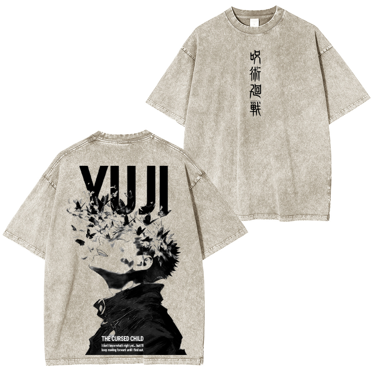 Yuji Itadori Jujutsu Kaisen Anime Oversized T-shirt/Crewneck/Hoodie