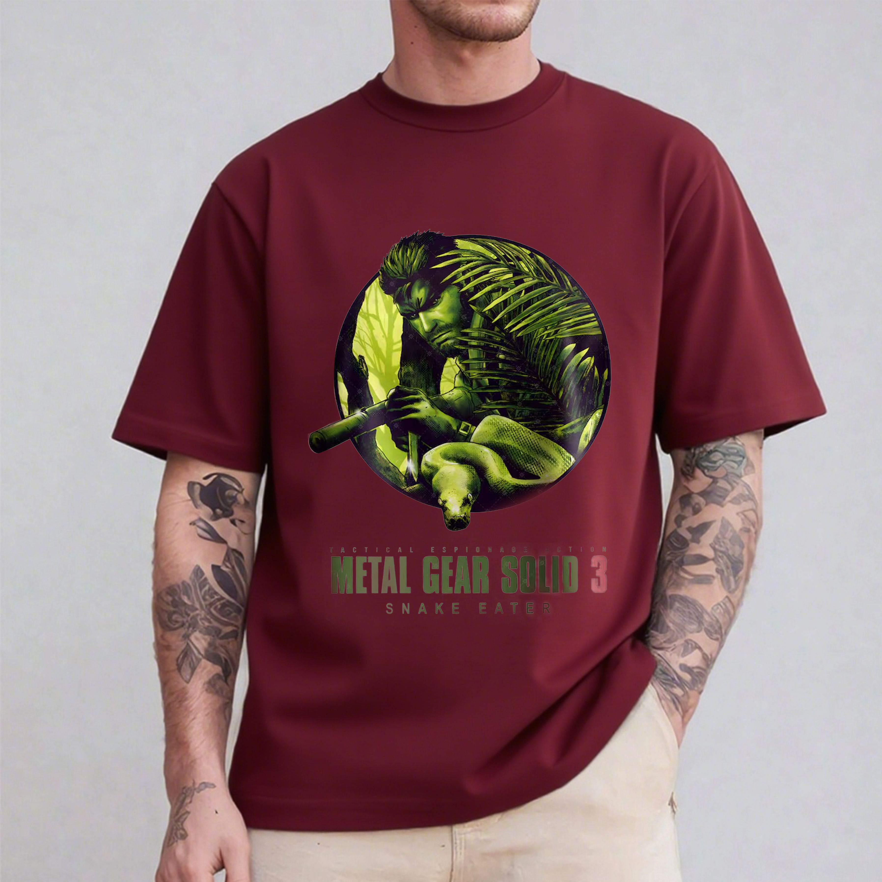 Casual Metal Gear Solid Snakes Shirts