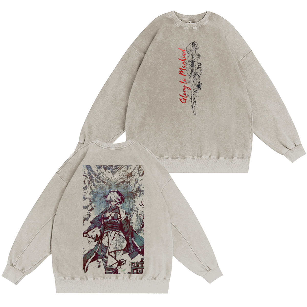 NieR Automata Oversized T-shirt/Crewneck/Hoodie