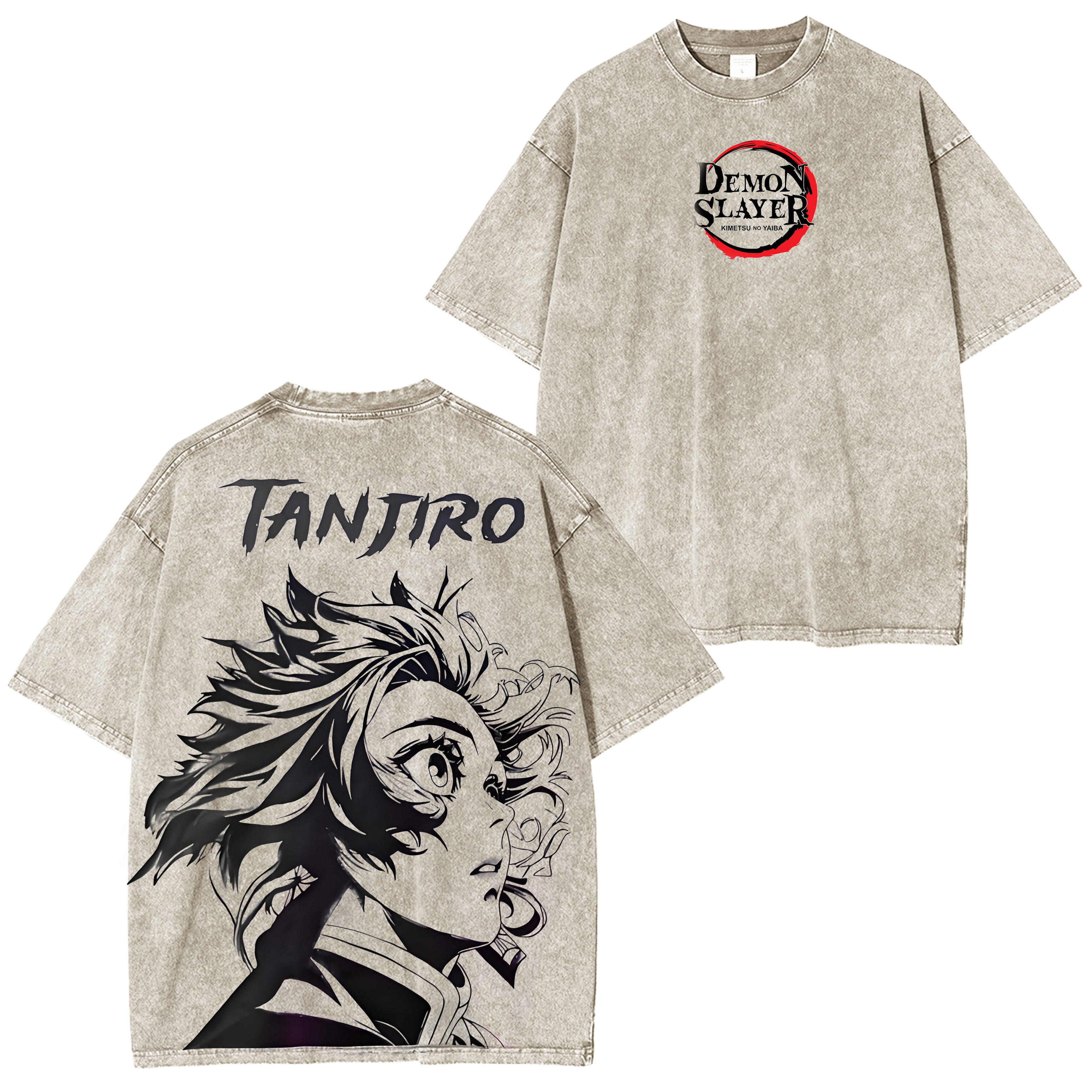 vintage-washed Tanjiro T-Shirt