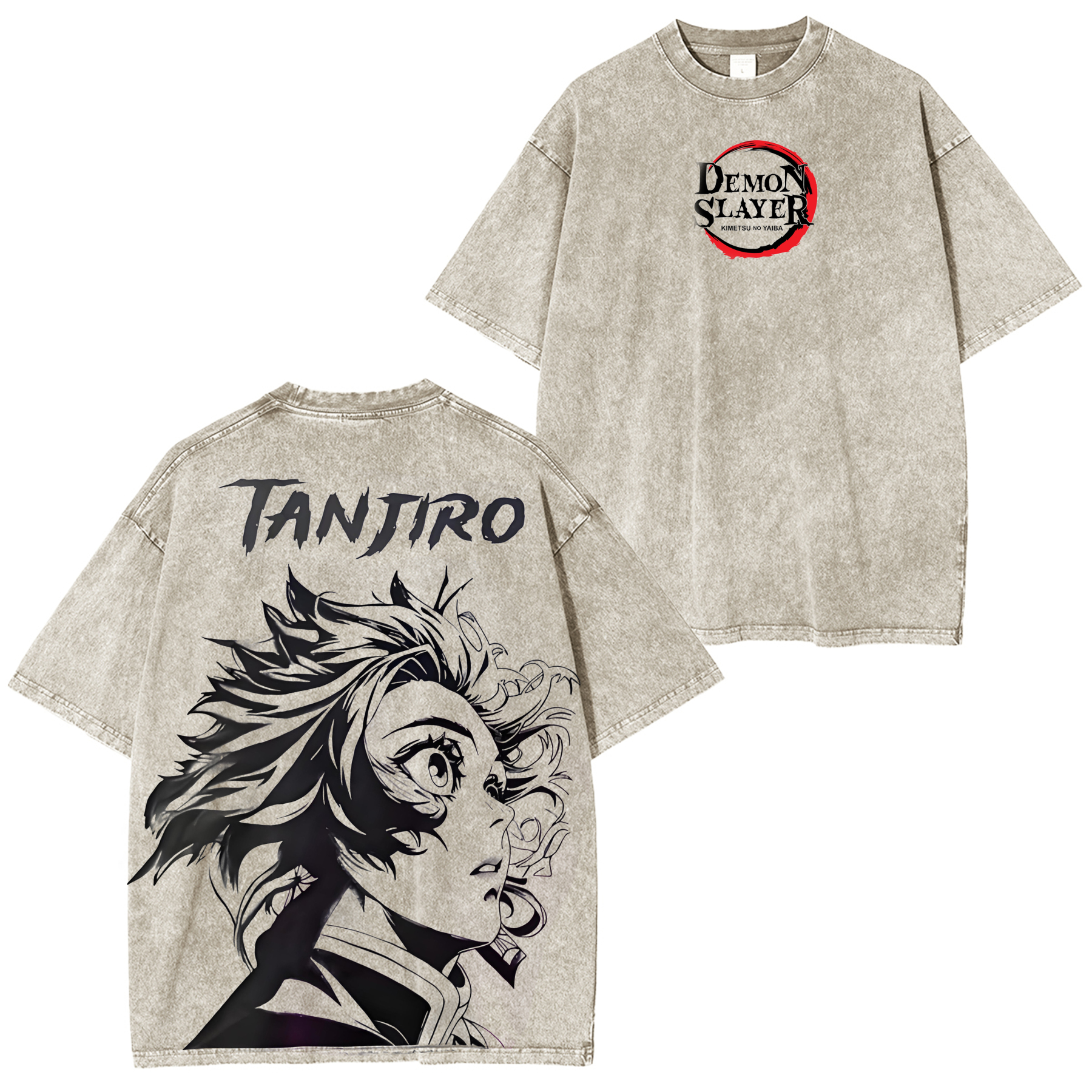 vintage-washed Tanjiro T-Shirt