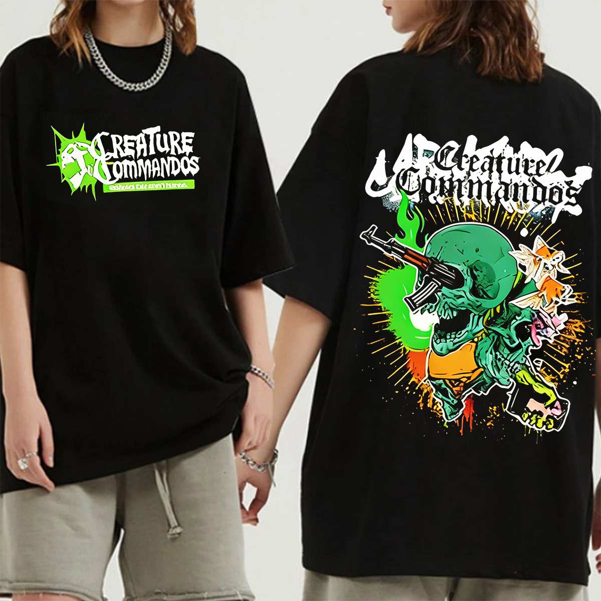 Creature Commandos Washed T-shirt/Crewneck/Hoodie