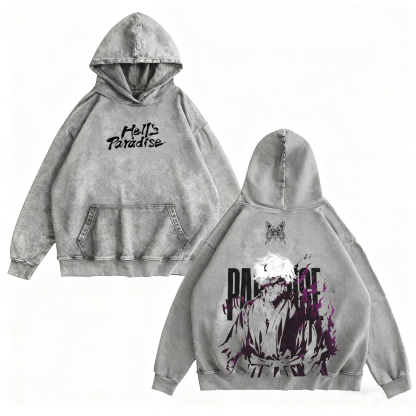 Hell's Paradise Washed T-shirt/Crewneck/Hoodie