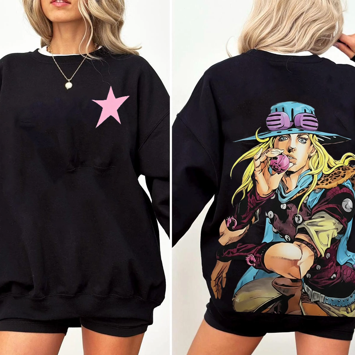 JoJo’s Bizarre Adventure: Steel Ball Run Washed T-shirt/Crewneck/Hoodie