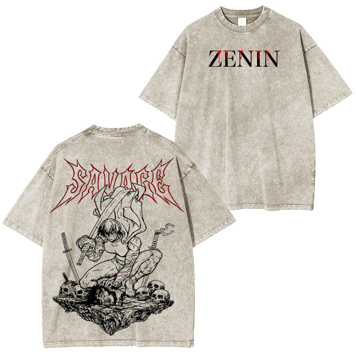 Maki Zenin Jujutsu Kaisen Oversized T-shirt/Crewneck/Hoodie