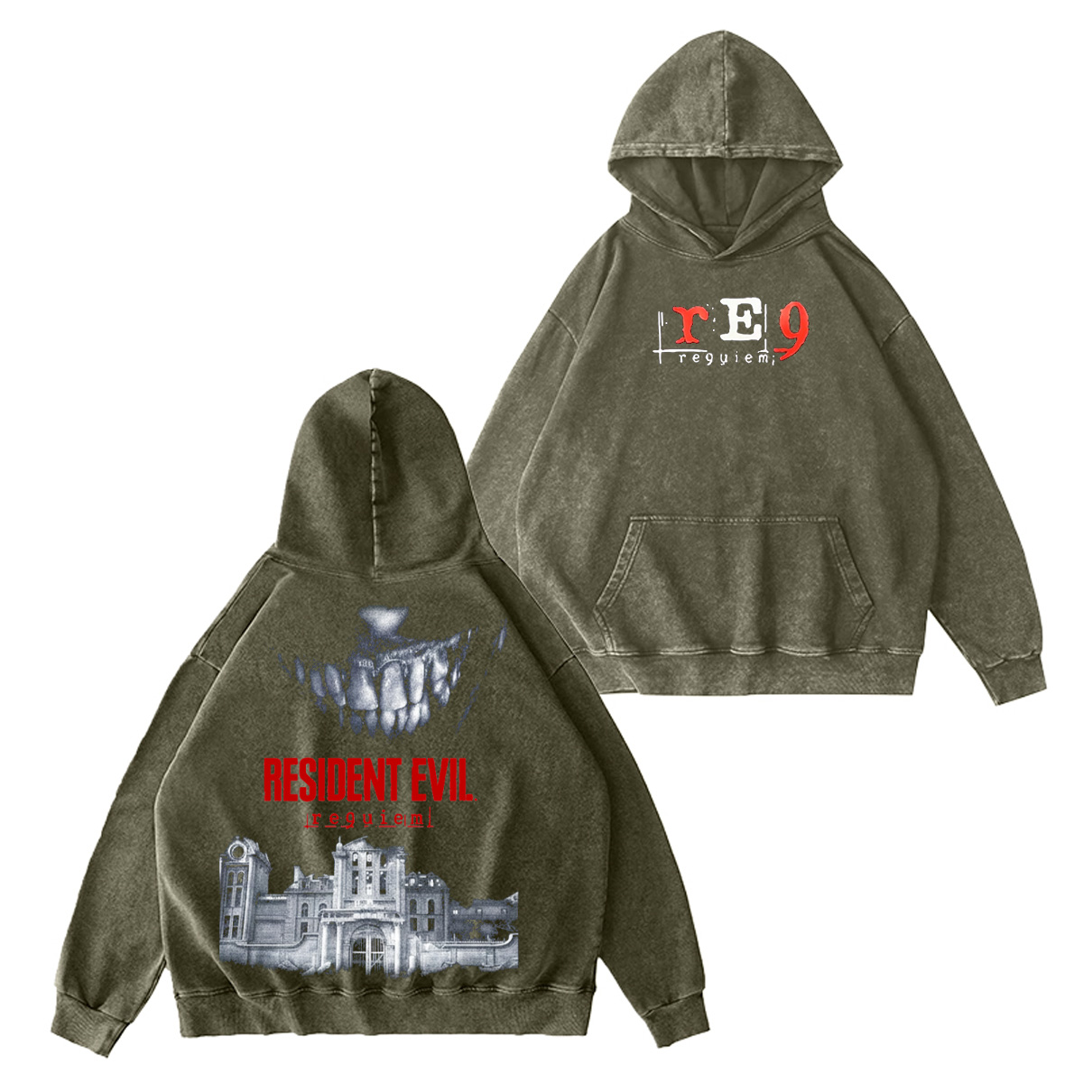 Resident Evil Requiem Oversized T-shirt/Crewneck/Hoodie