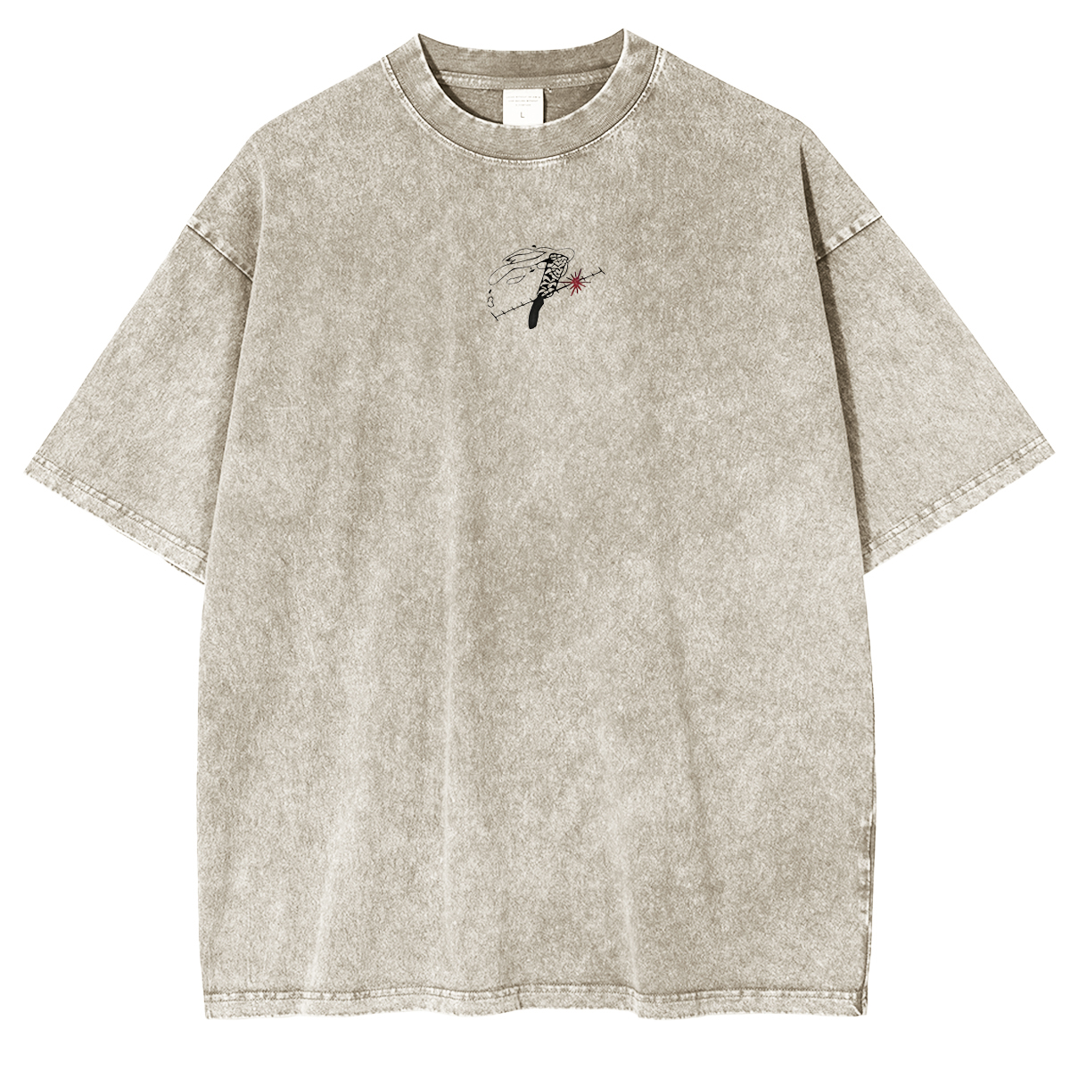 Nanami Jujutsu Kaisen Oversized Vintage Washed T-Shirts