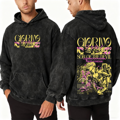 JoJo's Bizarre Adventure Washed T-shirt/Crewneck/Hoodie