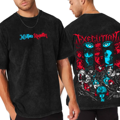 Jujutsu Kaisen  Unisex  Washed T-Shirt/Hoodie/Pullover Sweatshirt