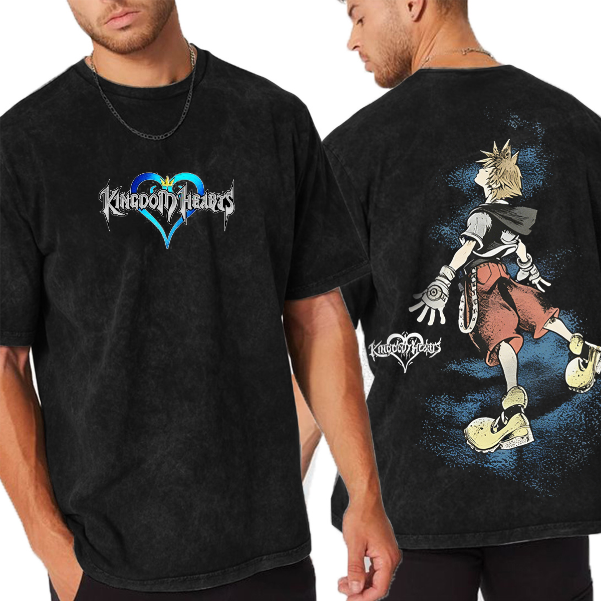 Kingdom Hearts Sora Unisex  Washed T-Shirt/Hoodie/Pullover Sweatshirt