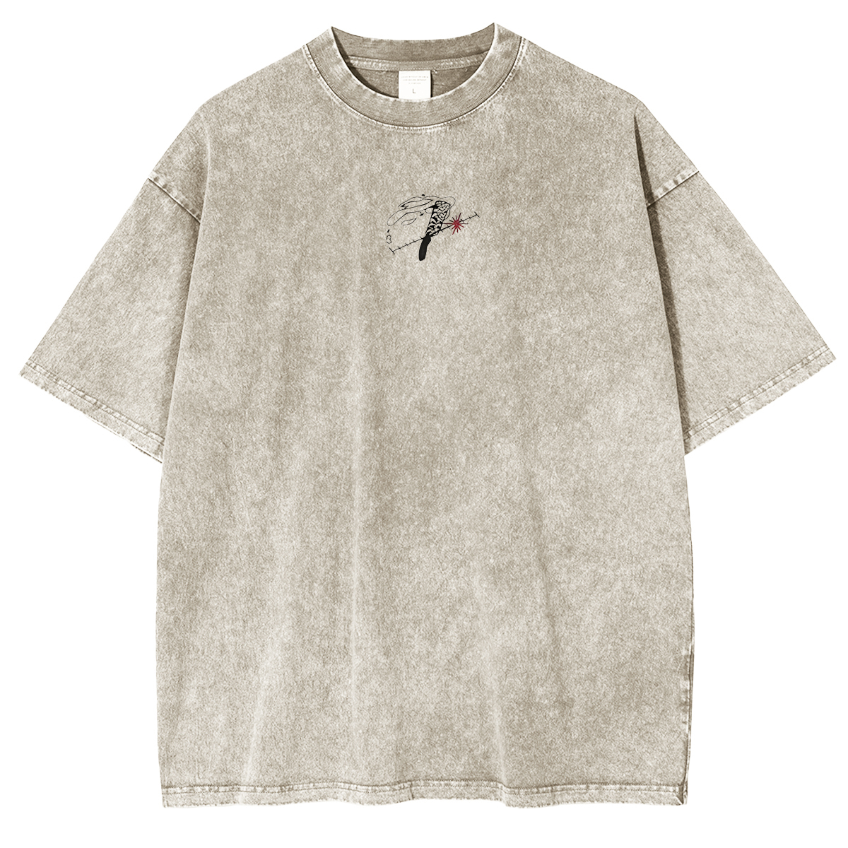 Nanami Jujutsu Kaisen Oversized Vintage Washed T-Shirts