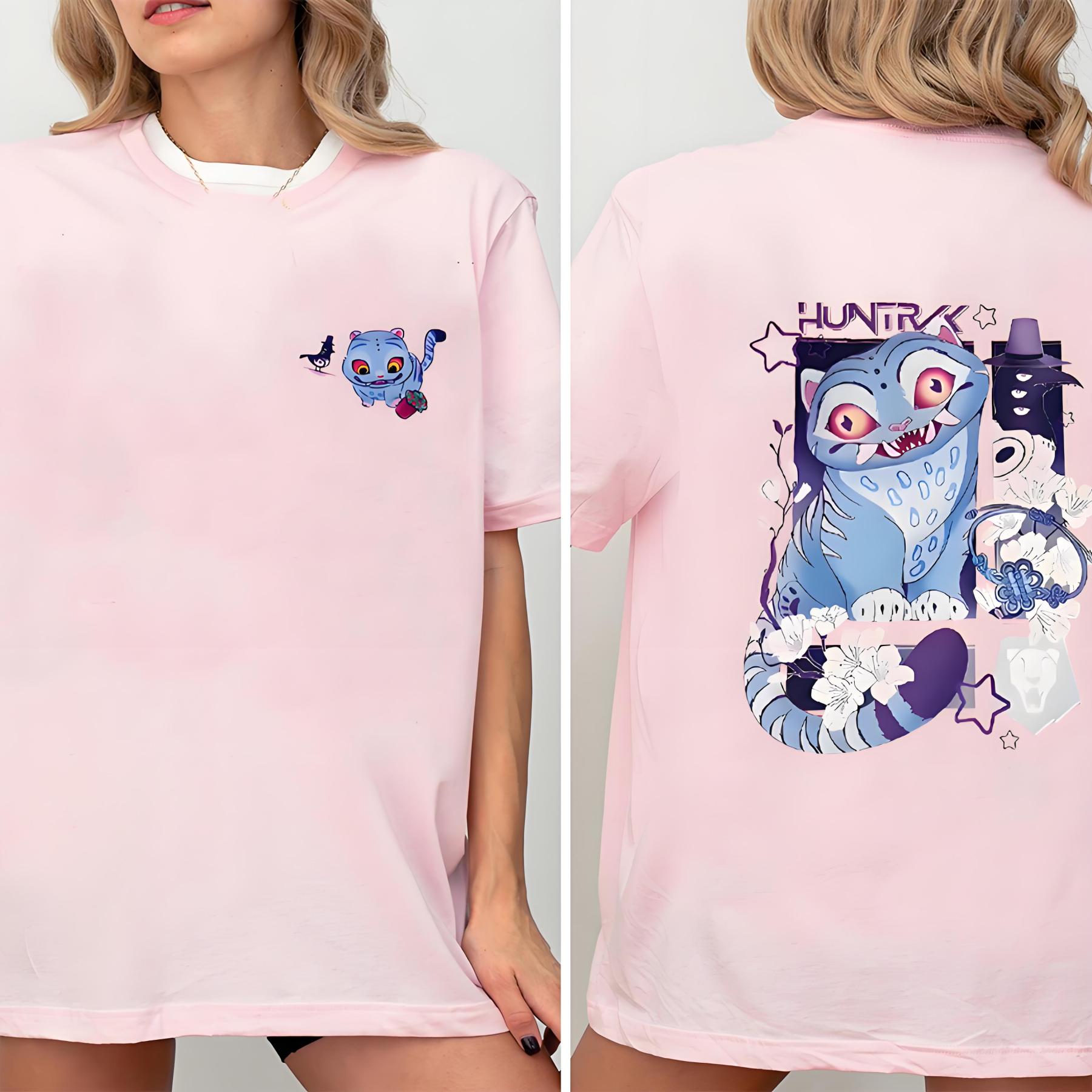 Cute Derby Tiger Demon Hunters 2-sided Shirt