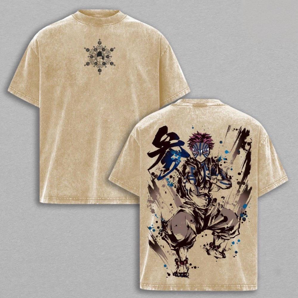 Akaza Demonslayer Vintage T-shirt/Crewneck/Hoodie