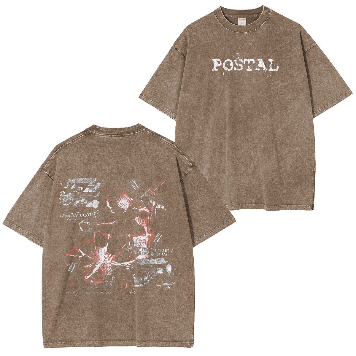 POSTAL 1997 Vintage Washed T-shirt/Crewneck/Hoodie