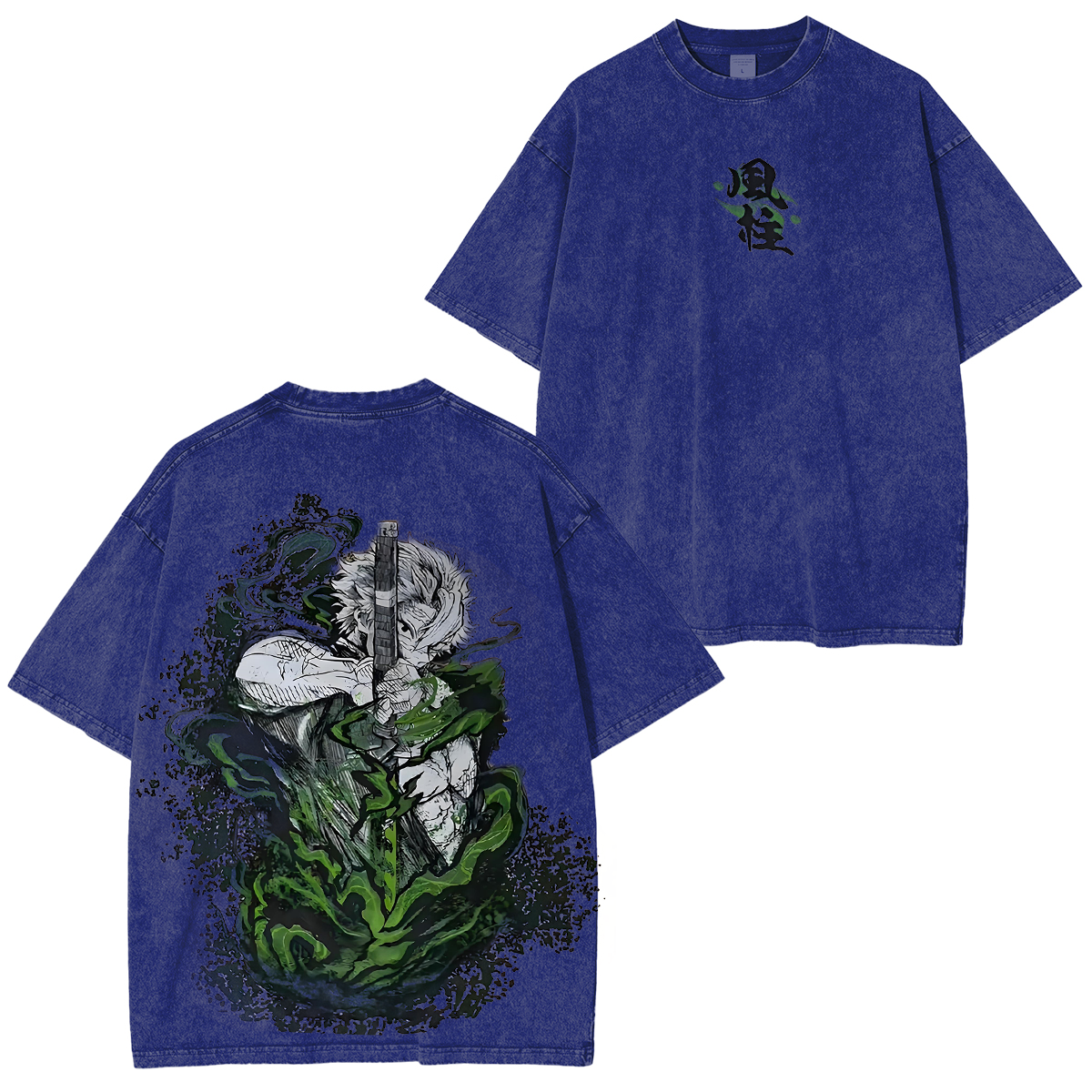 Demon Slayer Sanemi Unisex Washed T-Shirt