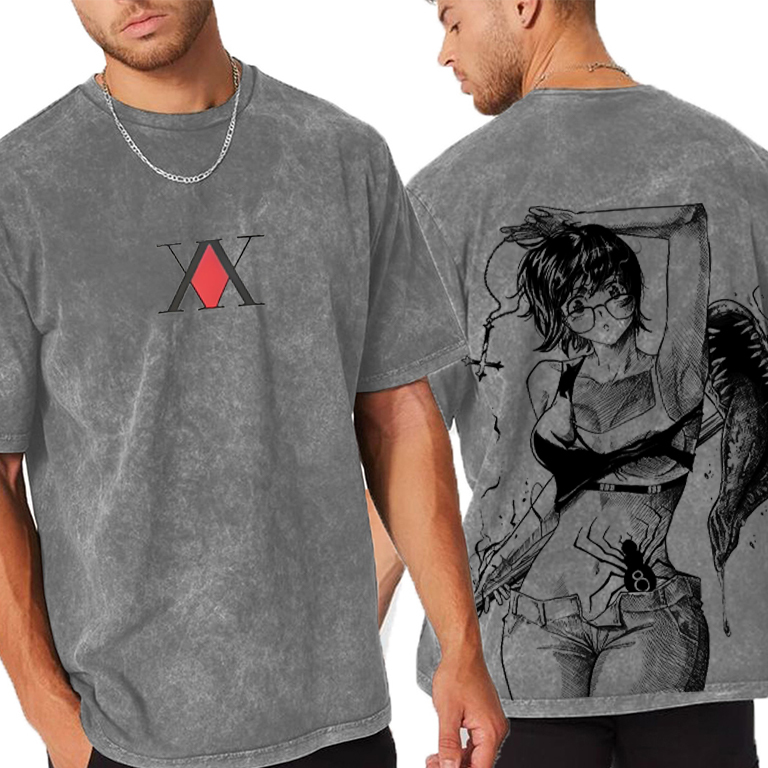 Hunter x Hunter double printed vintage tee