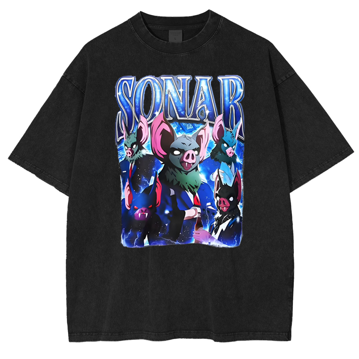 Sonar Dispatch Gaming Oversized Washed T-shirt/Crewneck/Hoodie