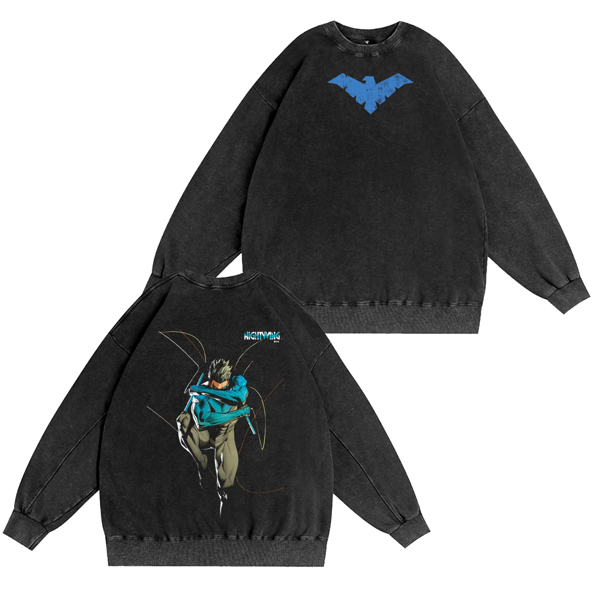 Nightwing Washed T-shirt/Crewneck/Hoodie
