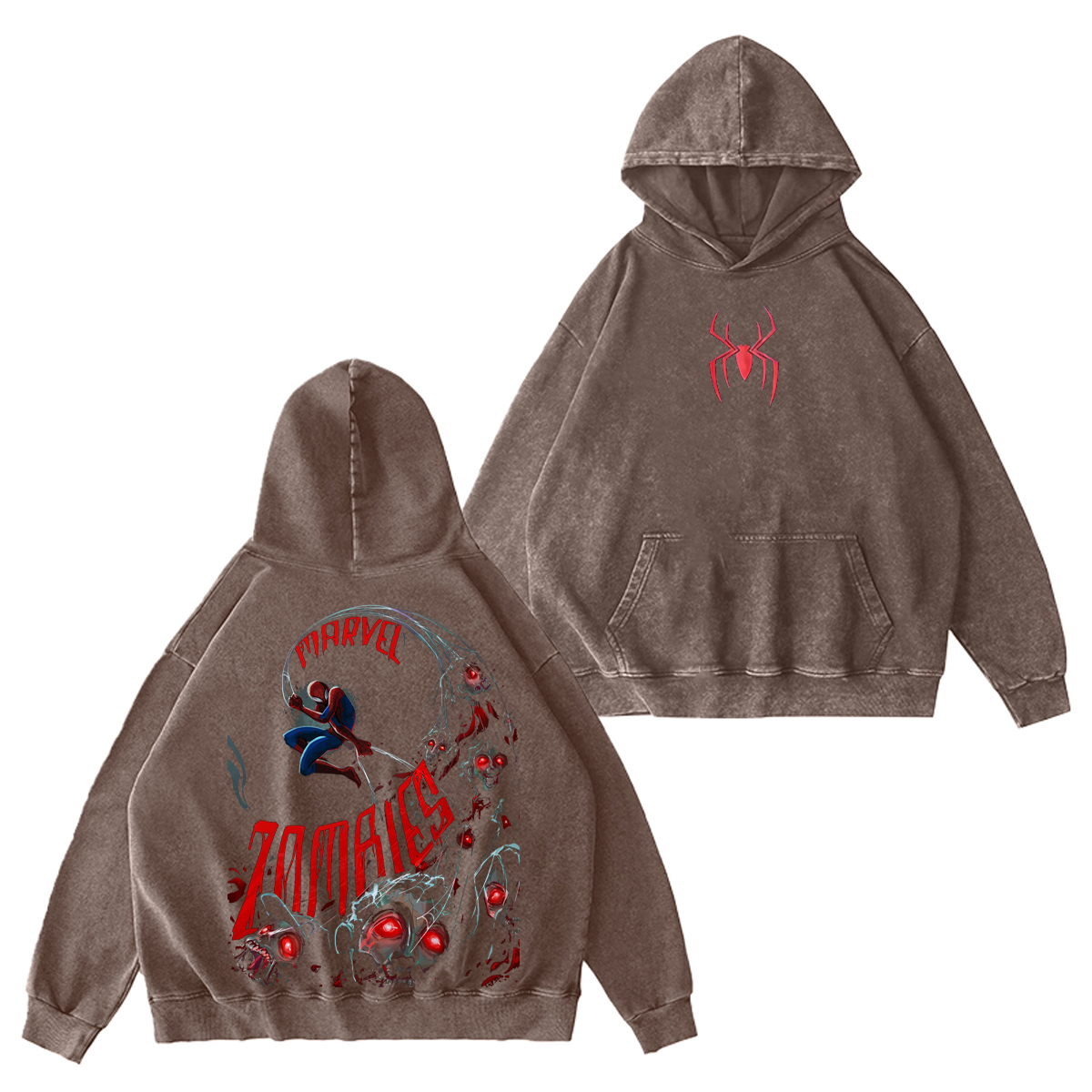 Spider-Man Washed T-shirt/Crewneck/Hoodie