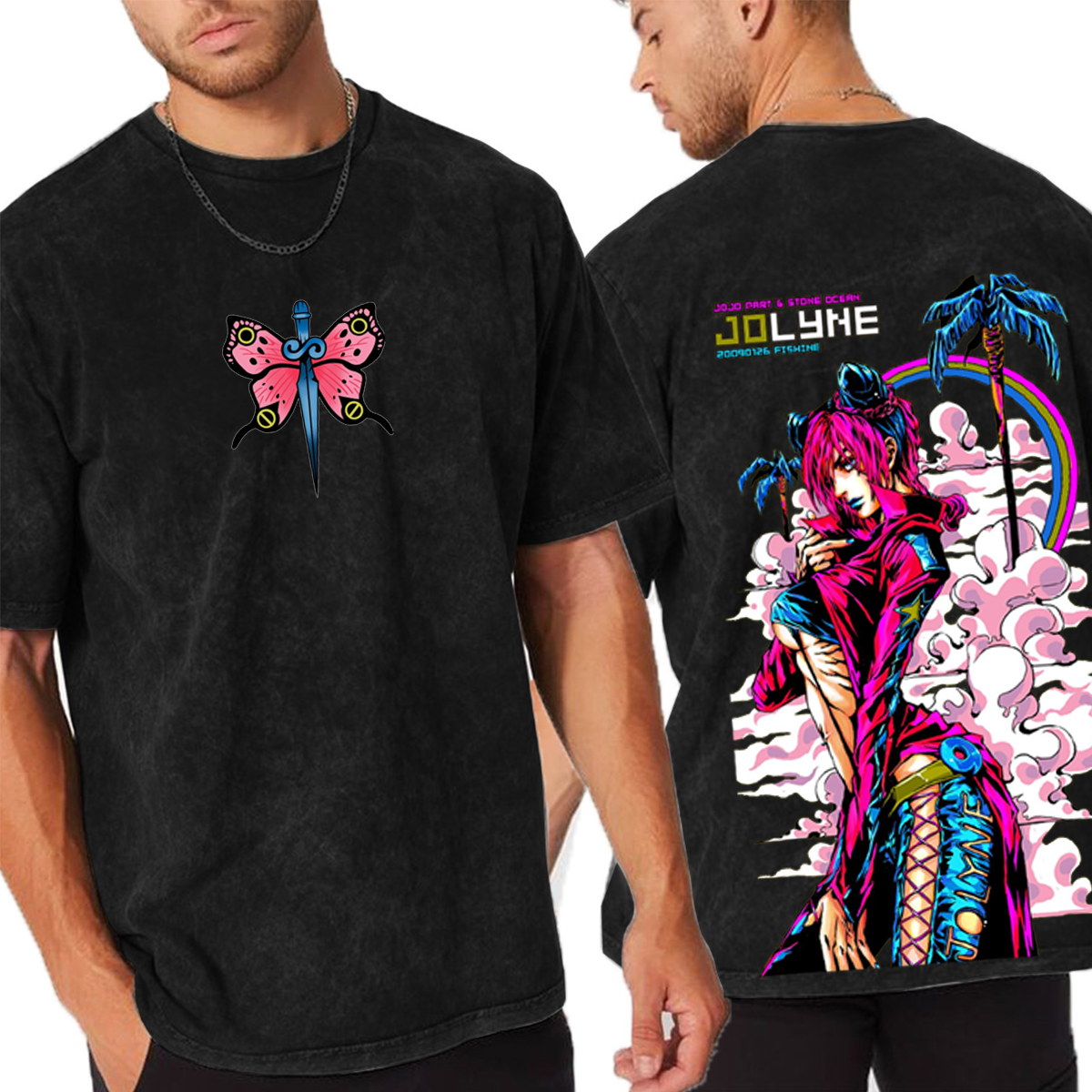 JoJo's Bizarre Adventure Vintage Oversized T-shirt/Crewneck/Hoodie