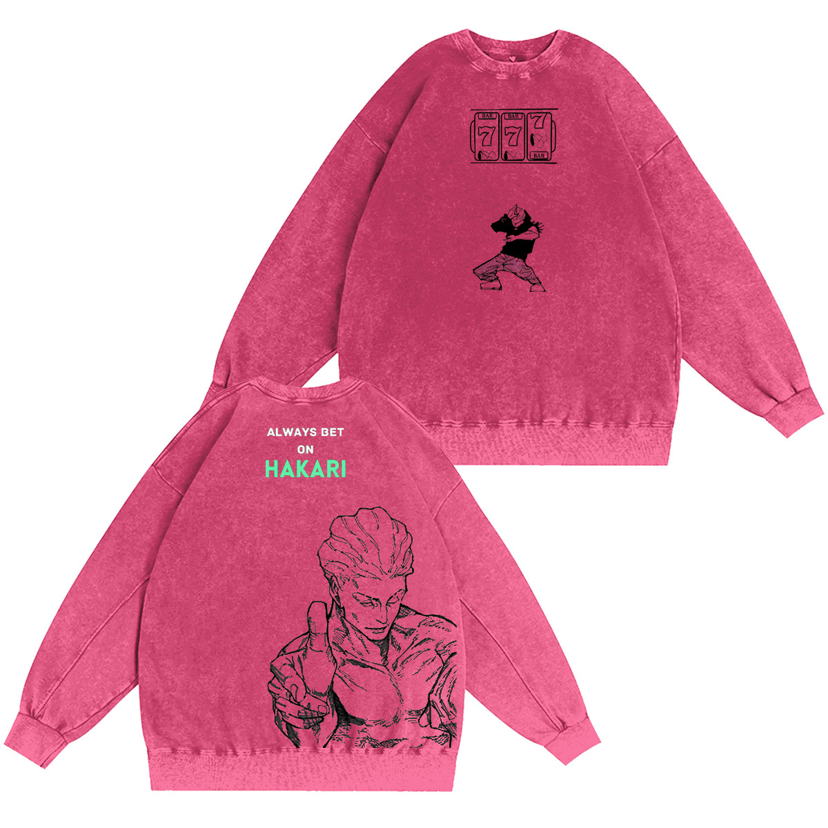 Hakari Kinji Jujutsu Kaisen Washed T-shirt/Crewneck/Hoodie