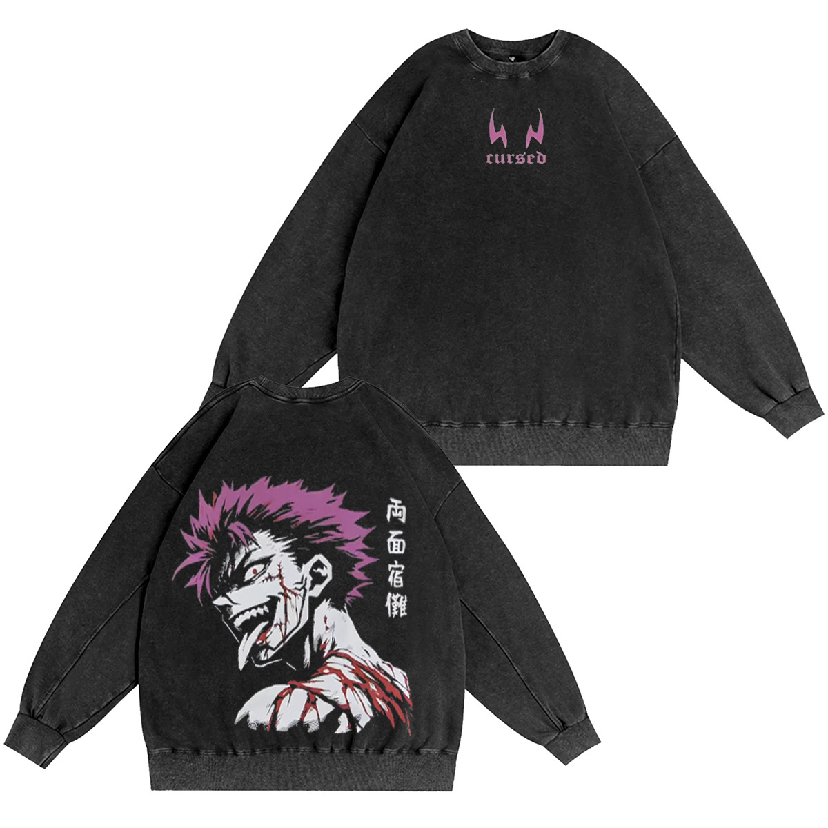 Ryomen Sukuna Jujutsu Kaisen Oversized T-shirt/Crewneck/Hoodie