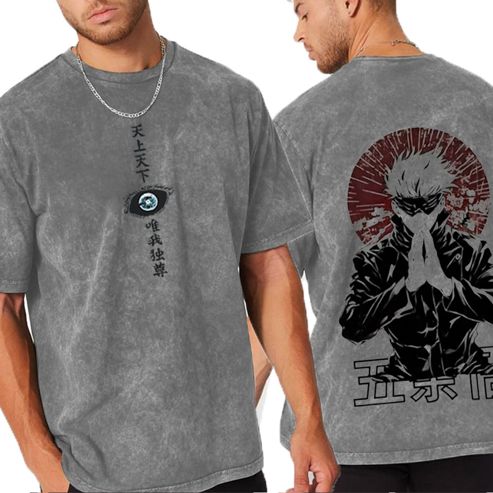 Satoru Gojo Jujutsu Kaisen Anime Oversized T-shirt/Crewneck/Hoodie