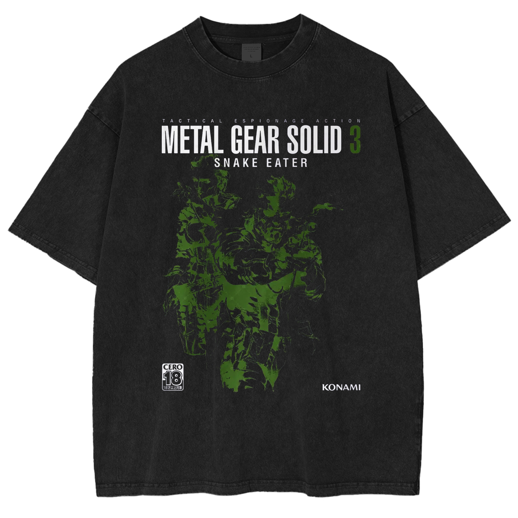 Metal Gear Solid 3 Snake Awesome Pure Cotton Unisex T-shirt
