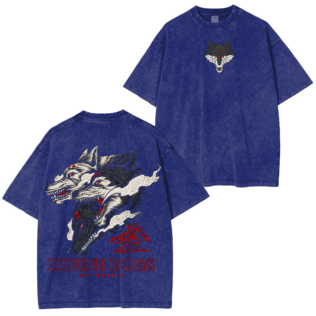 Divine Dogs Jujutsu Kaisen Oversized T-shirt/Crewneck/Hoodie