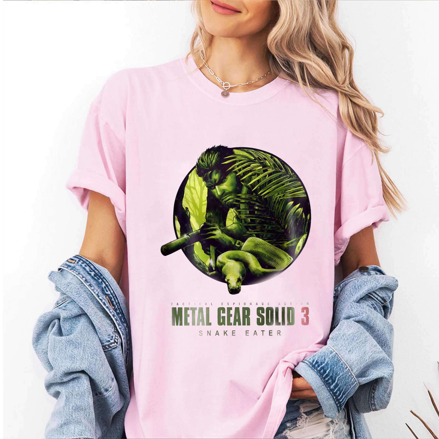 Casual Metal Gear Solid Snakes Shirts