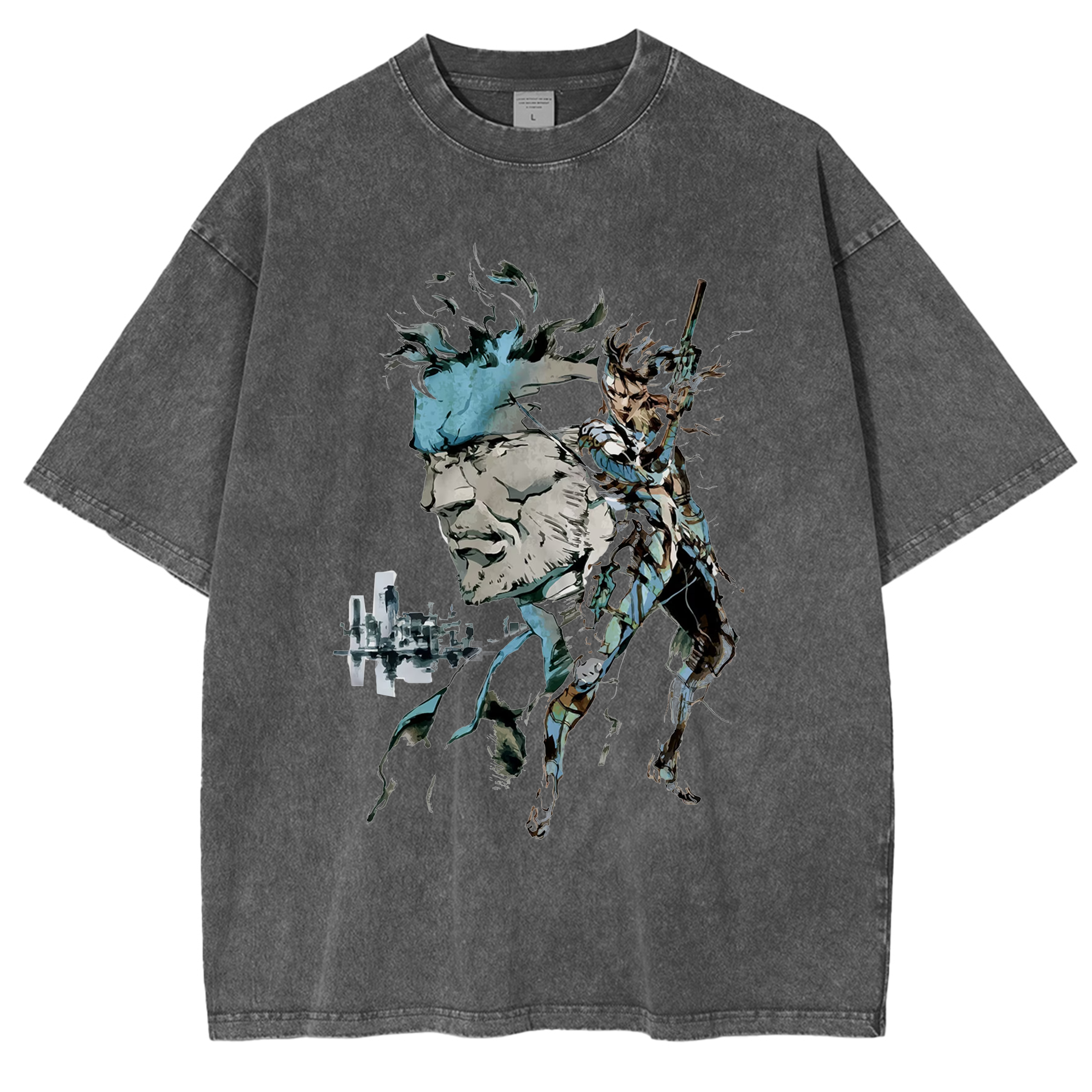 Snake & Raiden MGS Sons Of Liberty Premium Unisex T-shirt