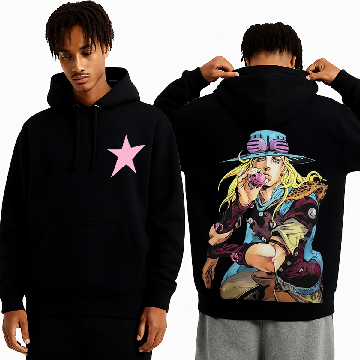 JoJo’s Bizarre Adventure: Steel Ball Run Washed T-shirt/Crewneck/Hoodie