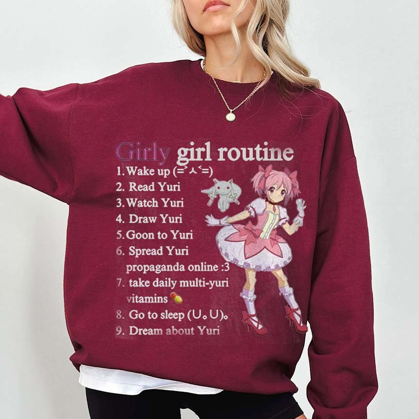 Girly Girl Routine Yuri Winchester Unisex Shirts