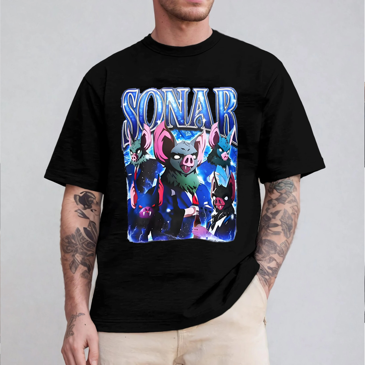 Sonar Dispatch Gaming Oversized Washed T-shirt/Crewneck/Hoodie