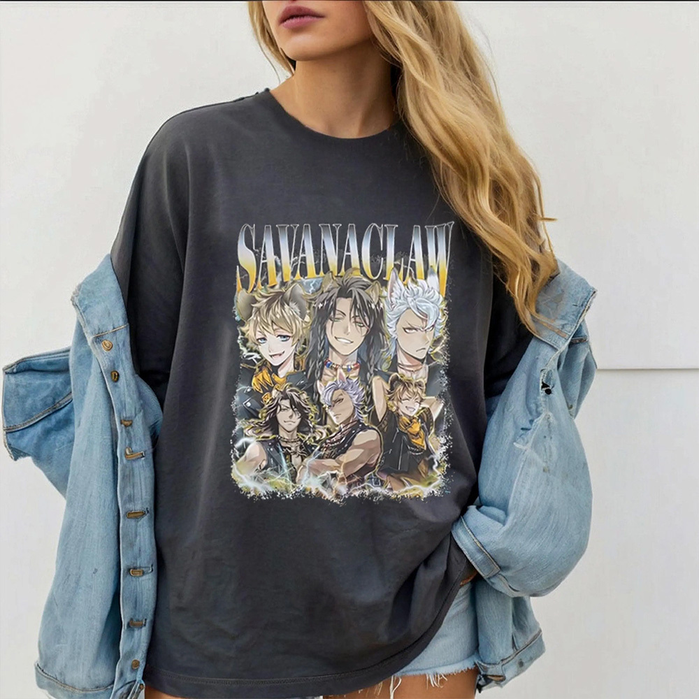 Savanaclaw Disney: Twisted-Wonderland Unisex T-shirt/Crewneck/Hoodie