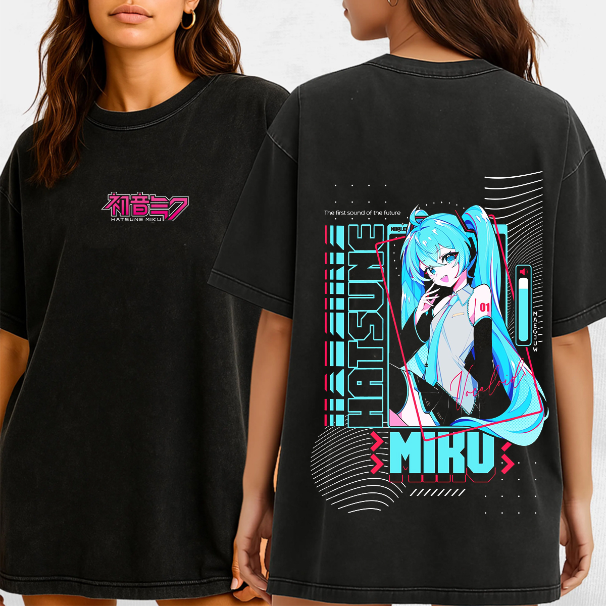 Clothing Hatsune Miku Full Graphic T-Shirt