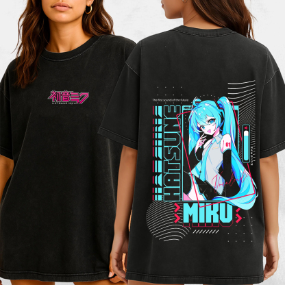 Clothing Hatsune Miku Full Graphic T-Shirt
