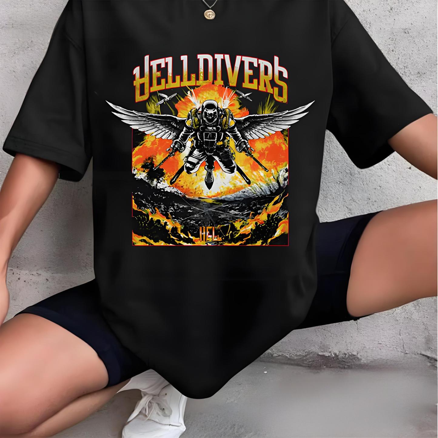 HellDivers 2 Video games Unisex Shirt/Crewneck/Hoodie