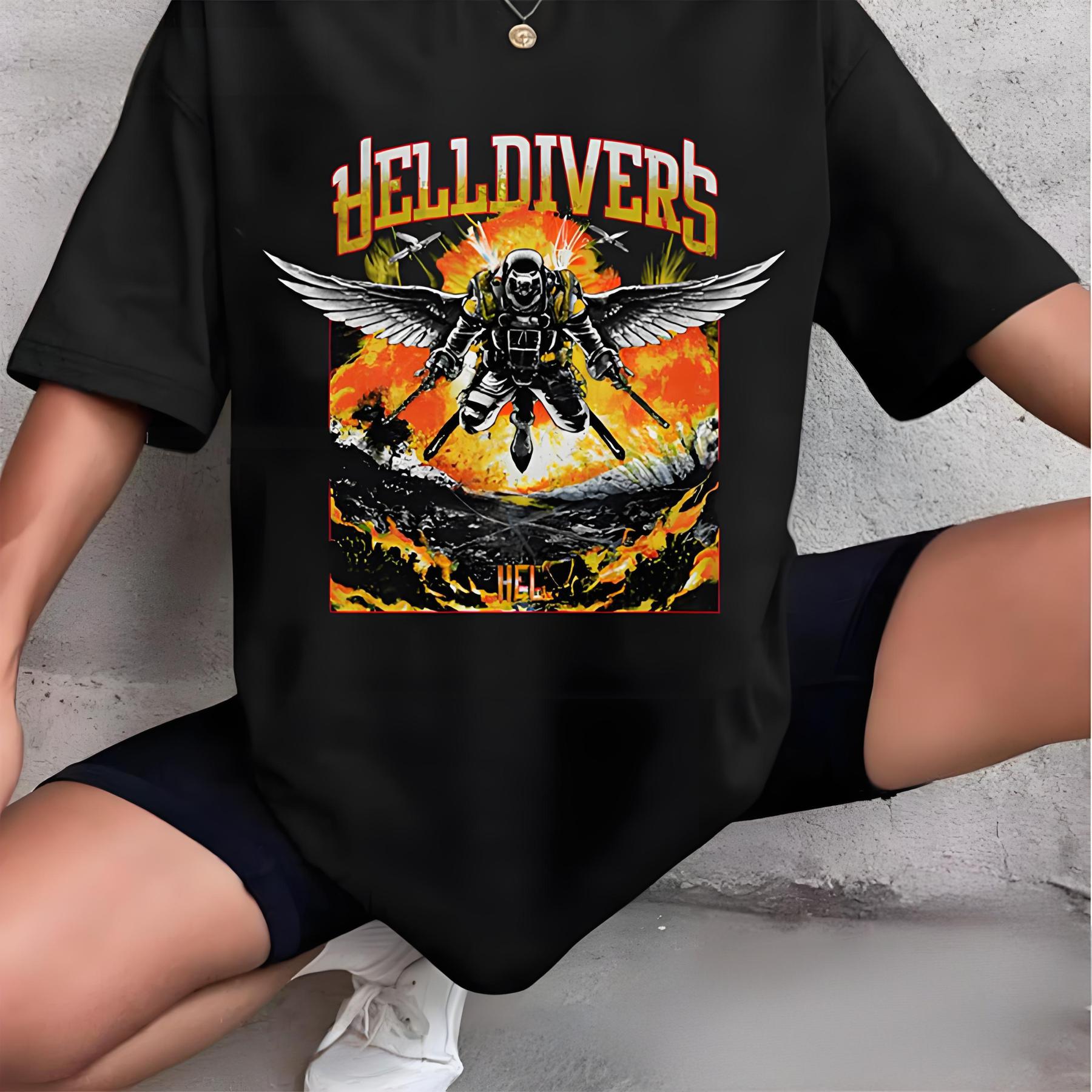HellDivers 2 Video games Unisex Shirt/Crewneck/Hoodie