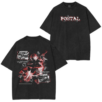 POSTAL 1997 Vintage Washed T-shirt/Crewneck/Hoodie
