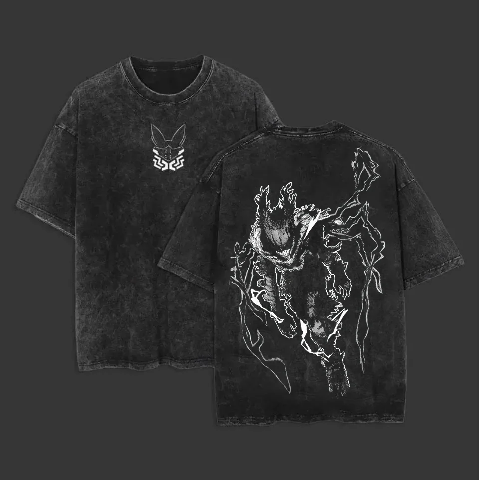 My Hero Academia Printed Unisex Washed T-Shirt