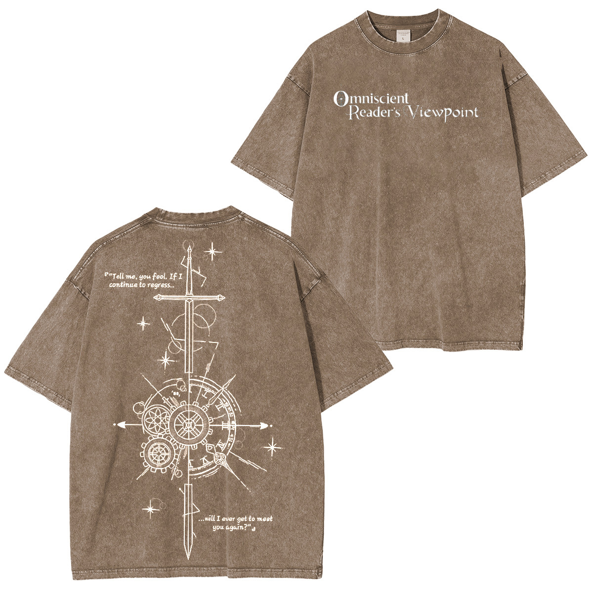 Omniscient Reader's Viewpoint Oversized T-shirt/Crewneck/Hoodie